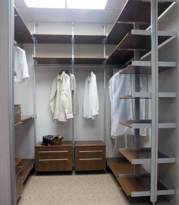 індивідуальні гардеробні на замовлення